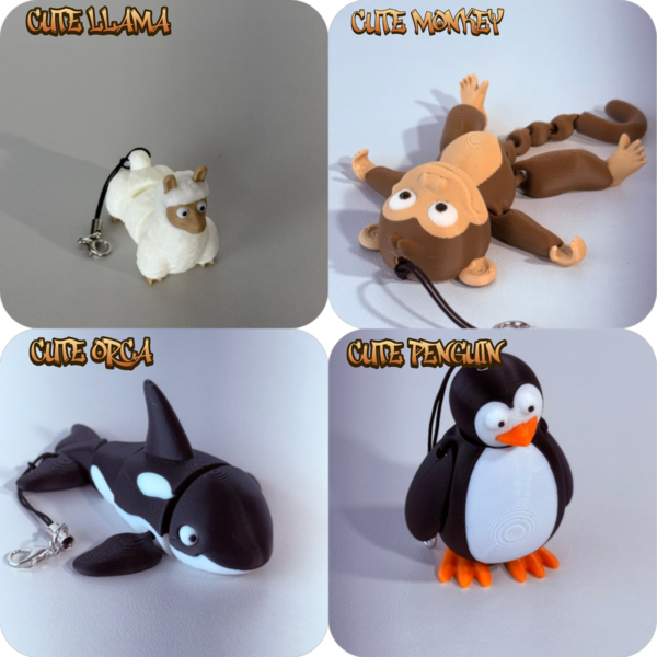 Cute Animal Keychains - Image 2
