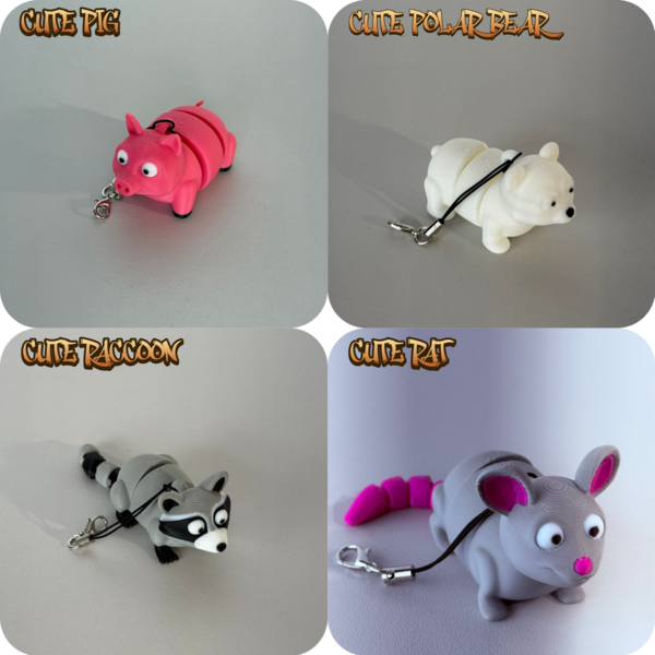 Cute Animal Keychains - Image 3