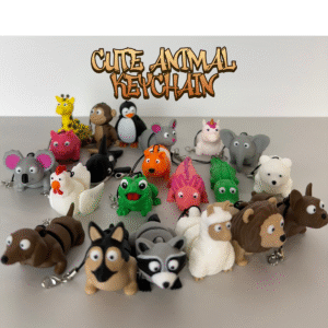 3D Printed Animal Keychain