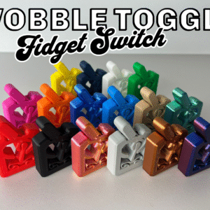 Wobble Toggle Fidget Switch, clicker