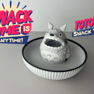 Totoro Snack Tray, Pistachio Bowl
