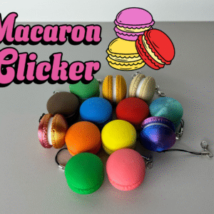 3D Printed Macaron Keychain